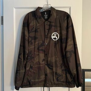 Drink Water Camo Coach’s Jacket